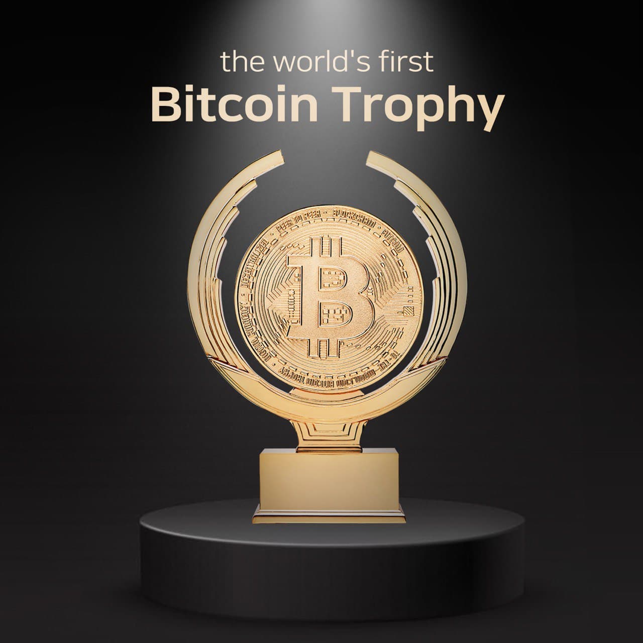 The Bitcoin Trophy: an artwork that disrupts NFTs
